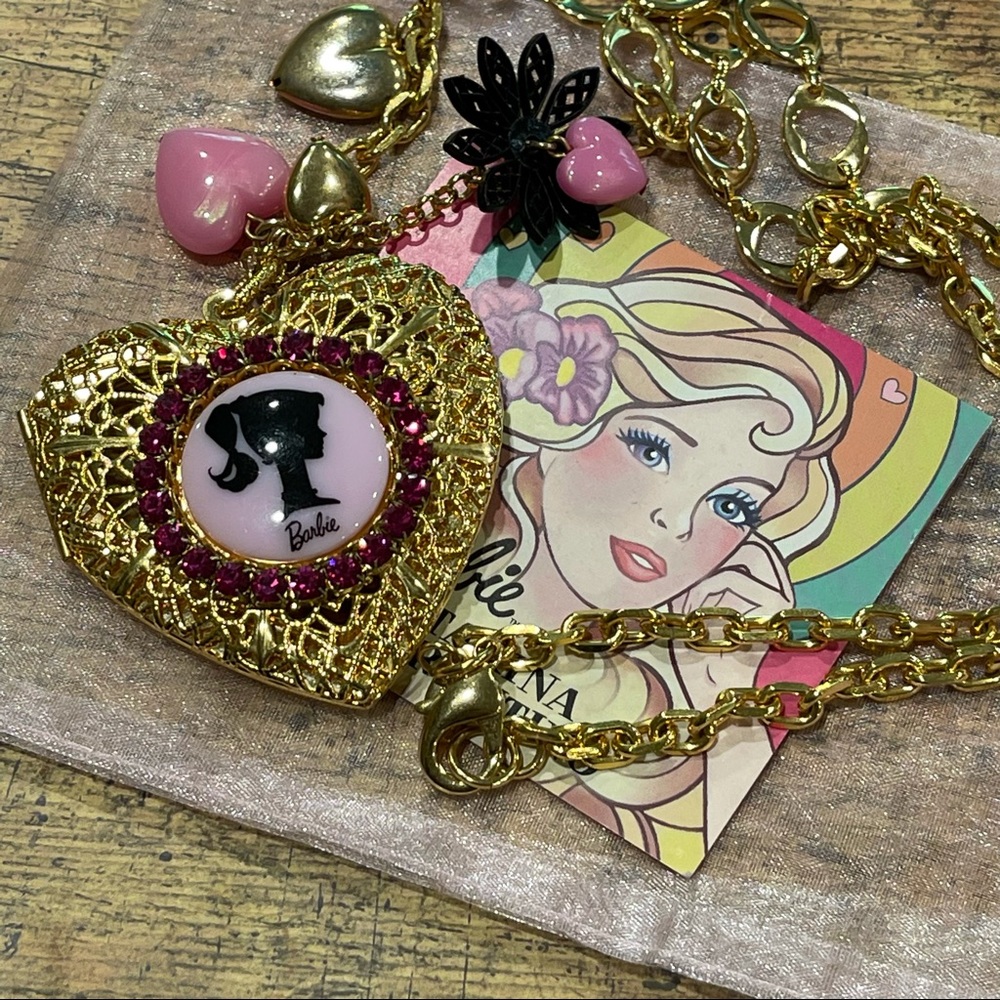Tarina Tarantino x Barbie Gold Locket